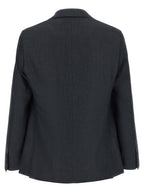 Pal Zileri Gray Polyester Two-Piece Suit