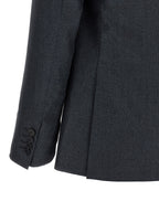 Pal Zileri Gray Polyester Two-Piece Suit