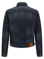 Tom Ford Blue Cotton Denim Jacket