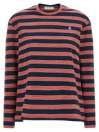 Jil Sander Multicolor Cotton Long Sleeve T-Shirt