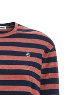 Jil Sander Multicolor Cotton Long Sleeve T-Shirt