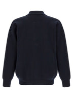Roberto Collina Blue Merino Wool Polo Shirt