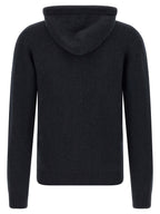 Roberto Collina Blue Wool Cardigan