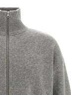 Extreme Cashmere Gray Cashmere Cardigan