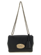 Mulberry Black Goatskin Crossbody Bag