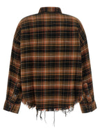 R13 Brown Cotton Blouse