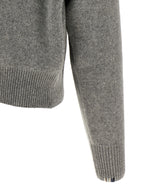 Extreme Cashmere Gray Cashmere Cardigan