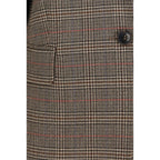 Max Mara Brown Wool Oves Aries Blazer