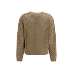 Max Mara Beige Cotton Sweatshirt