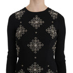 Schwarzes, elastisches Mini-Shift-Kleid aus Kristall