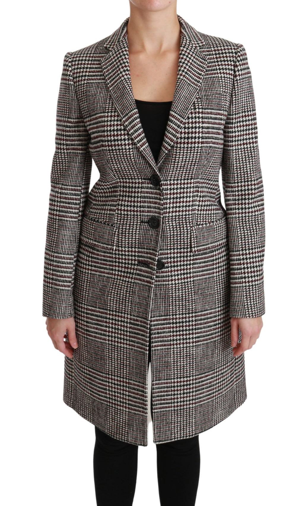 Multicolor Trench knielanger Jackenmantel