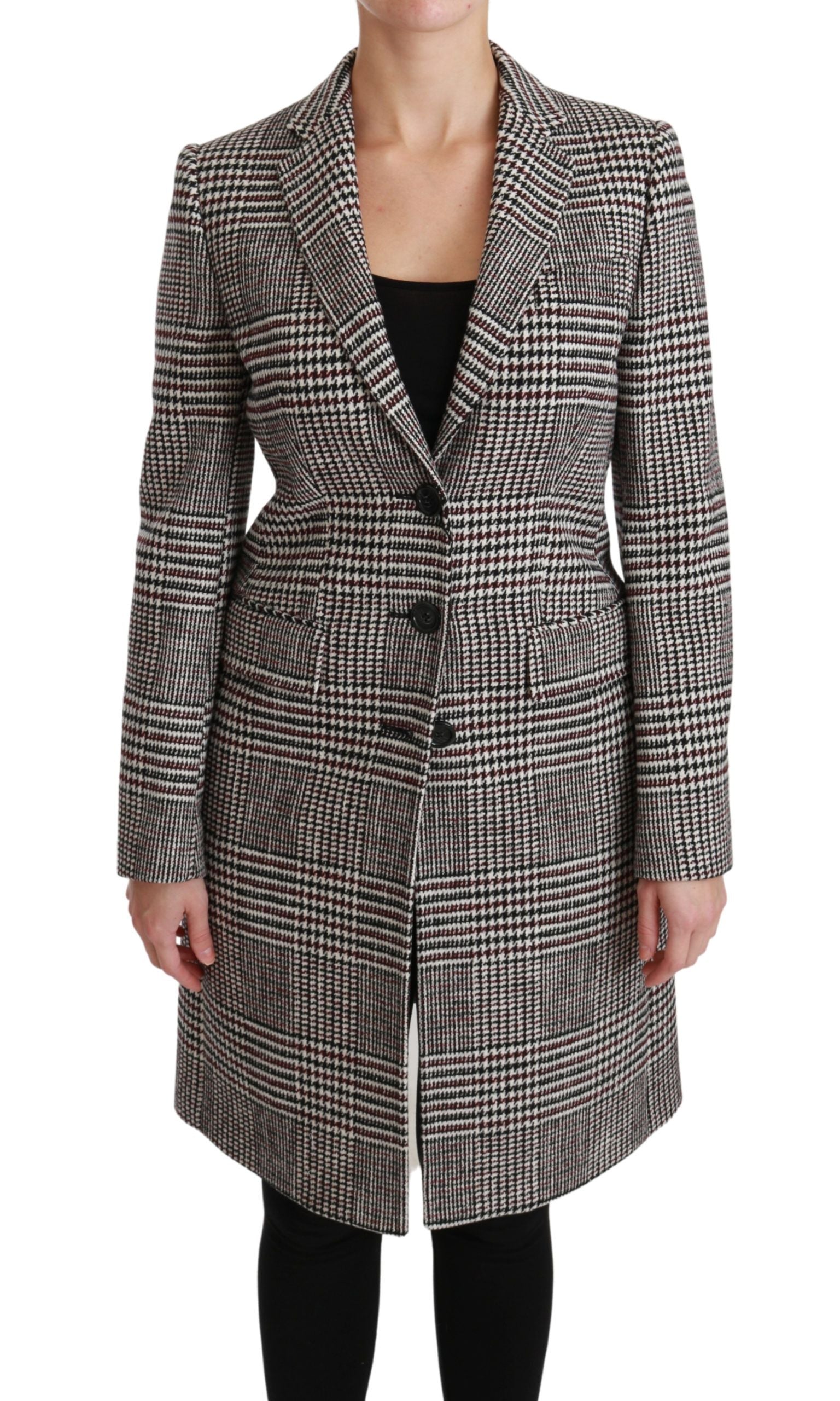 Multicolor Trench knielanger Jackenmantel