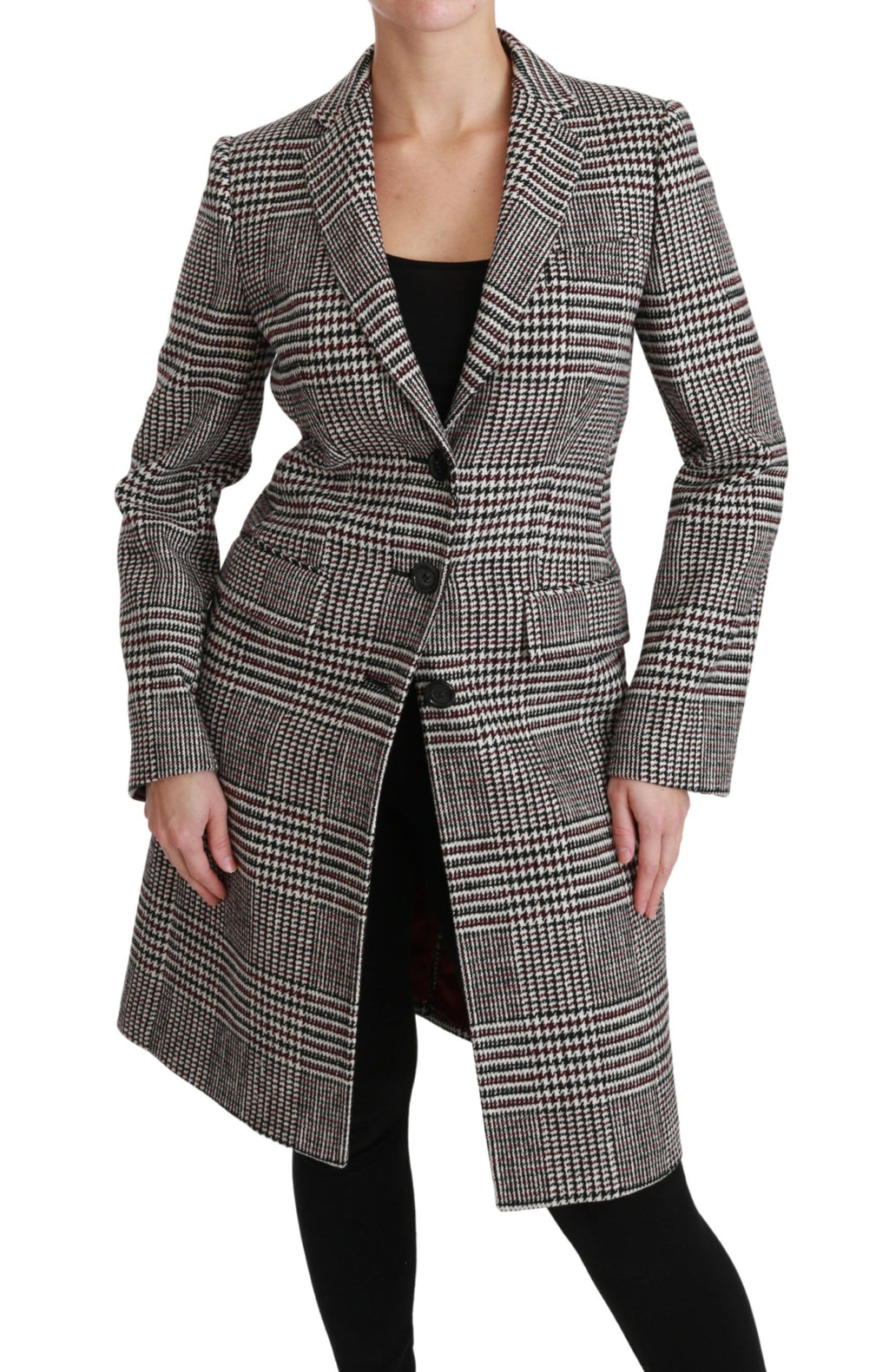 Multicolor Trench knielanger Jackenmantel