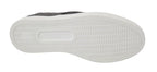 Graue flache Herren-Loafer aus Kaimanleder