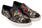 Leder Leopard #dgfamily Loafers Schuhe