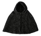 Gray Tweet Wool Kaftan Jacket Coat Top