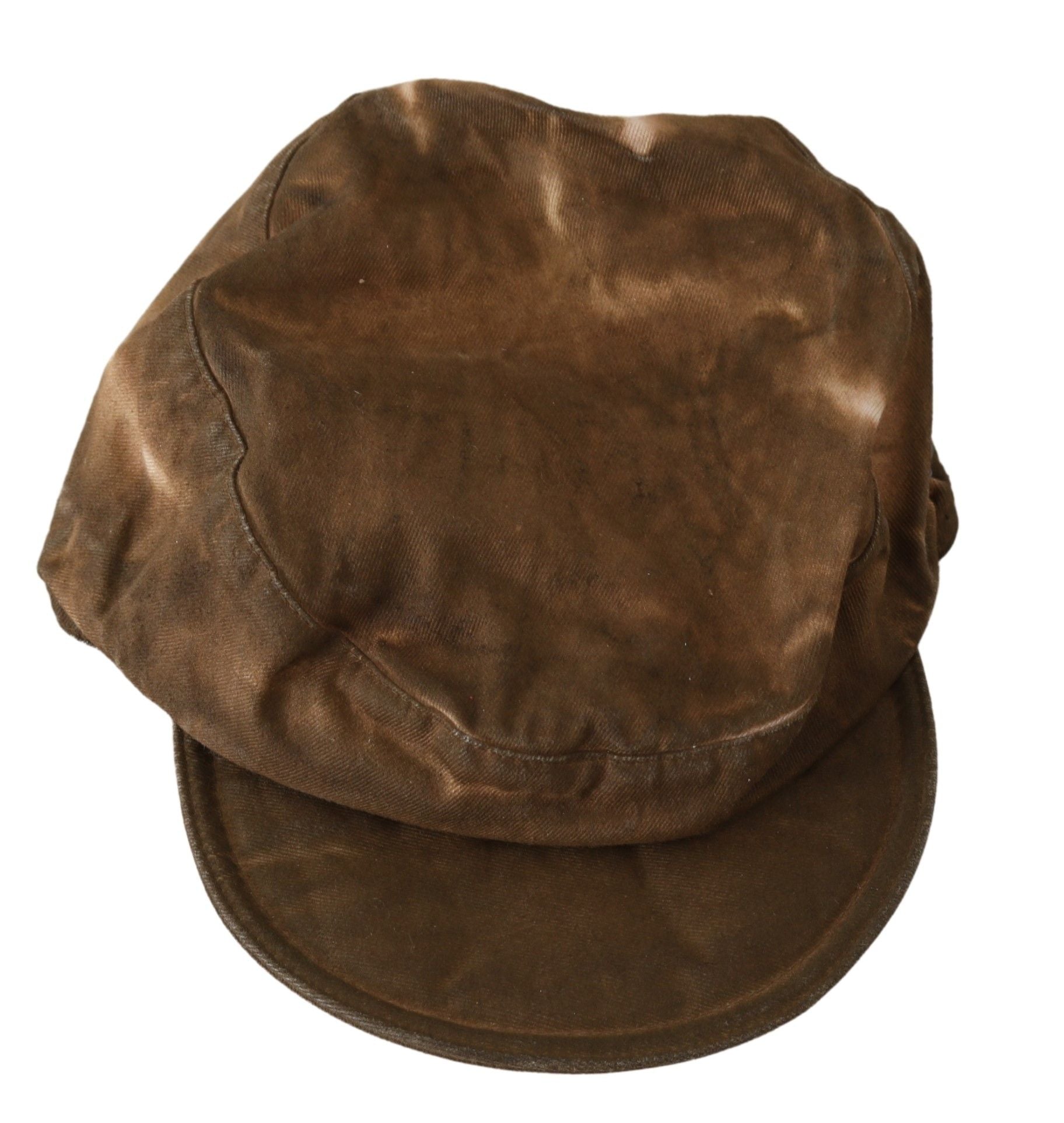 Braune Newsboy Baskenmütze Schiebermütze Fedora Hut