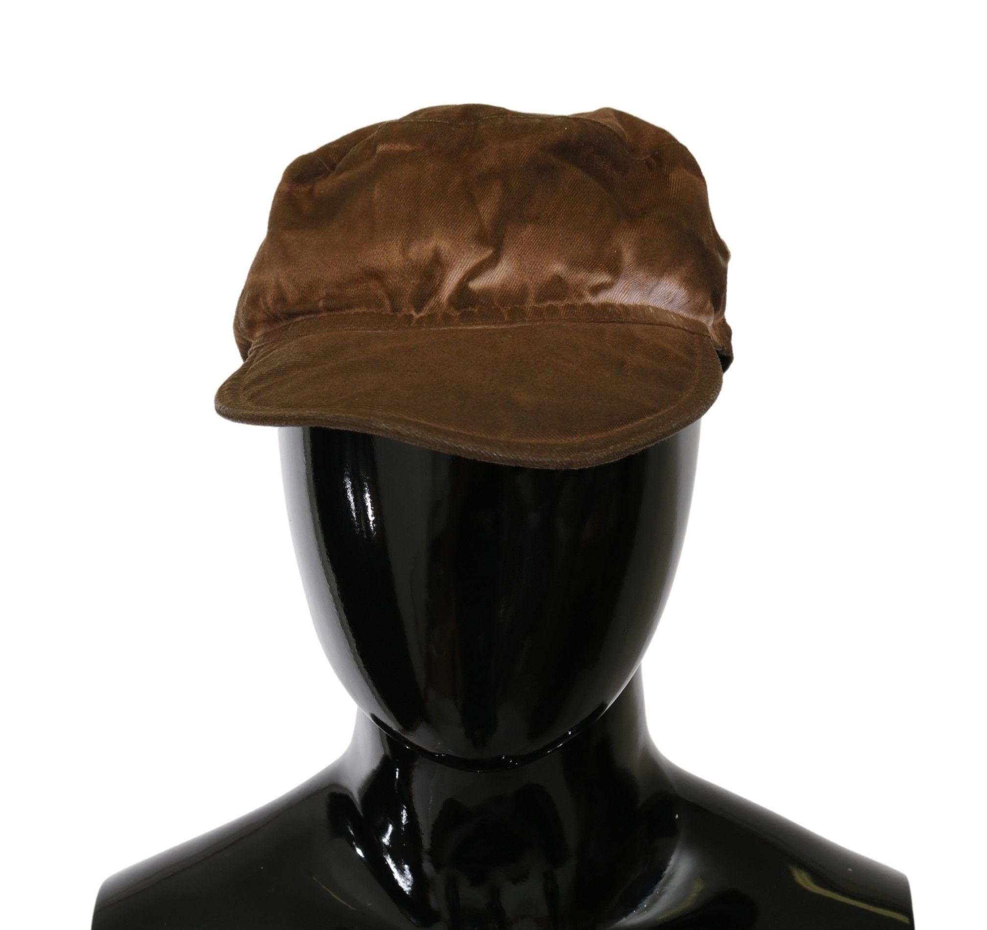 Braune Newsboy Baskenmütze Schiebermütze Fedora Hut