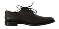 Braune Leder Schnürschuhe für Herren