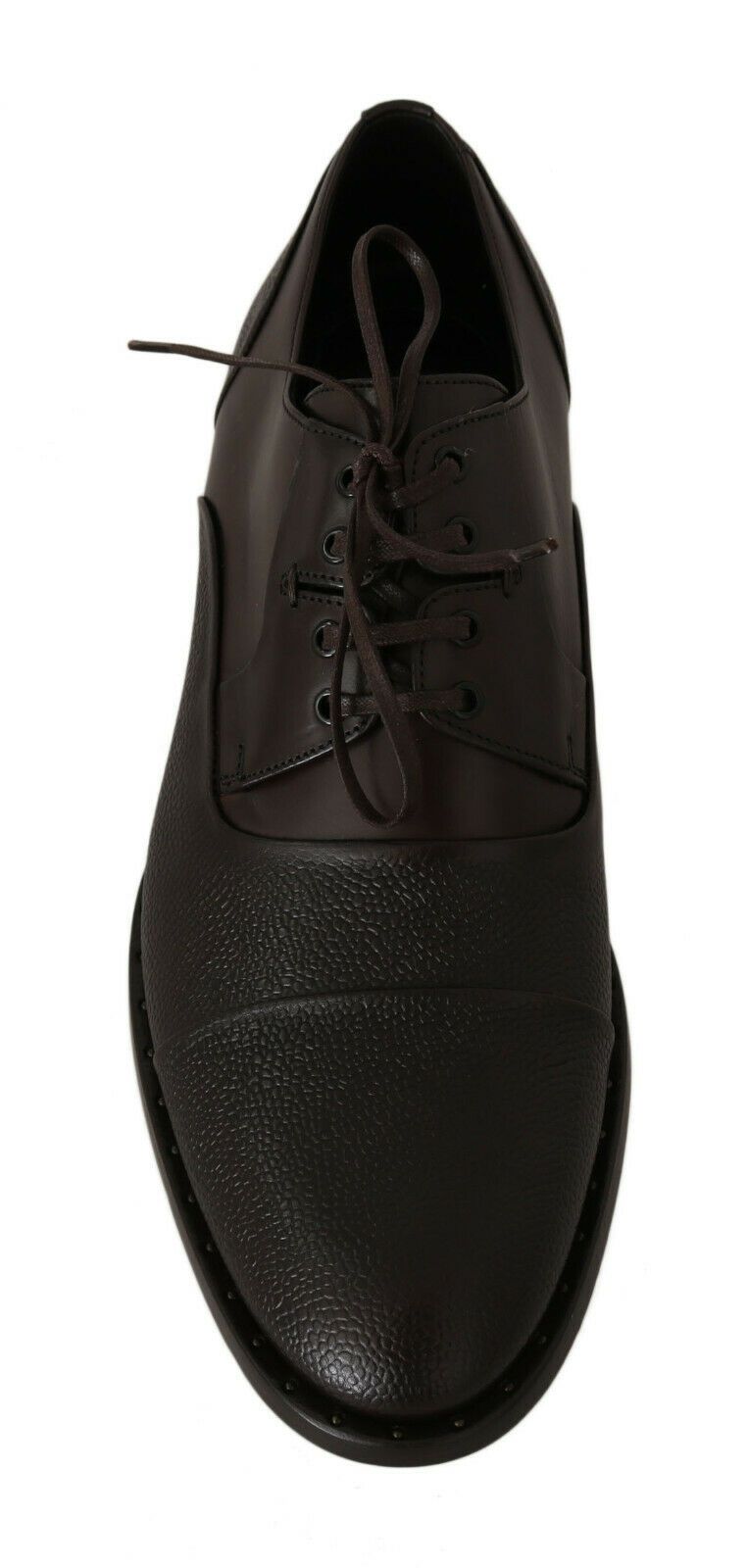 Braune Leder Schnürschuhe für Herren