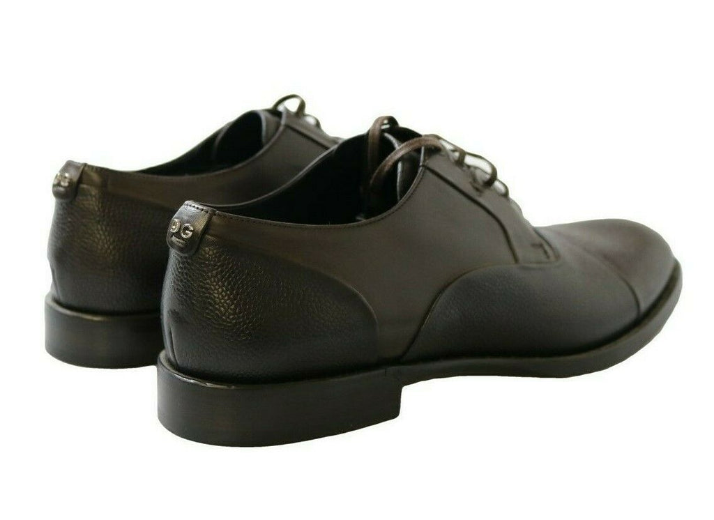 Braune Leder Schnürschuhe für Herren