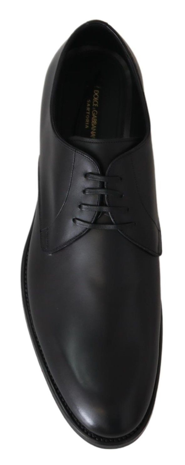 Schuhe aus schwarzem Leder SARTORIA Hand Made