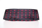Schwarzer Smokingkummerbund