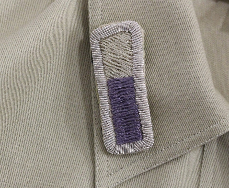 Beige ärmellose Bluse