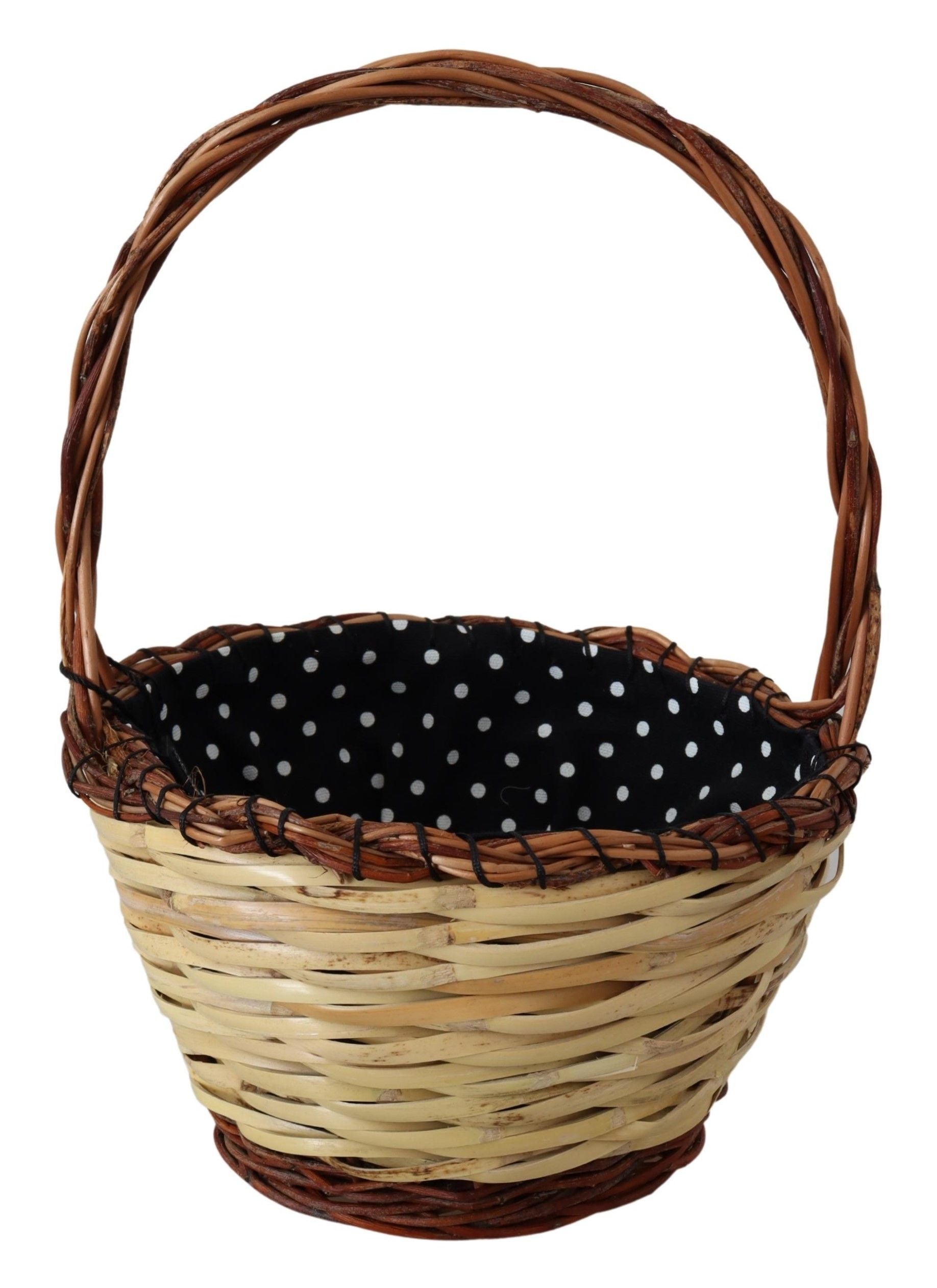 Beige Holzkoffer Weide Rattan Korbtasche