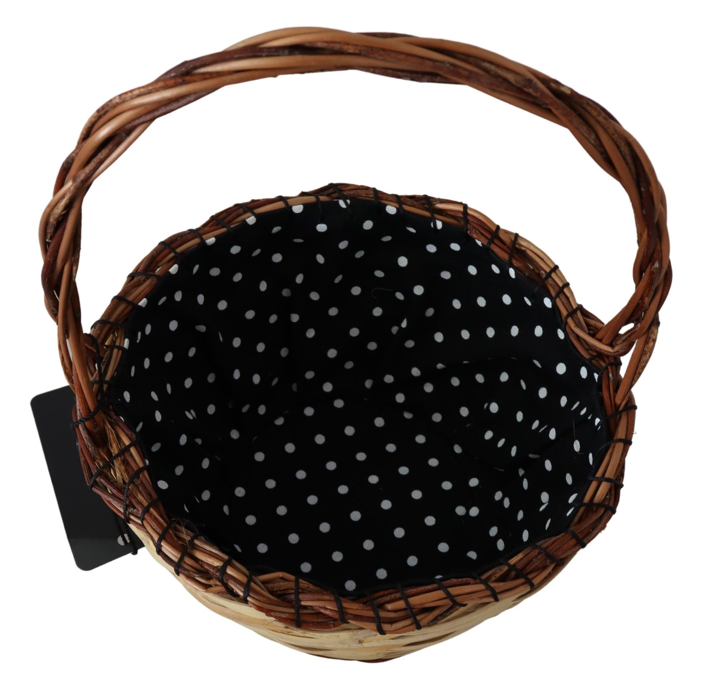 Beige Holzkoffer Weide Rattan Korbtasche