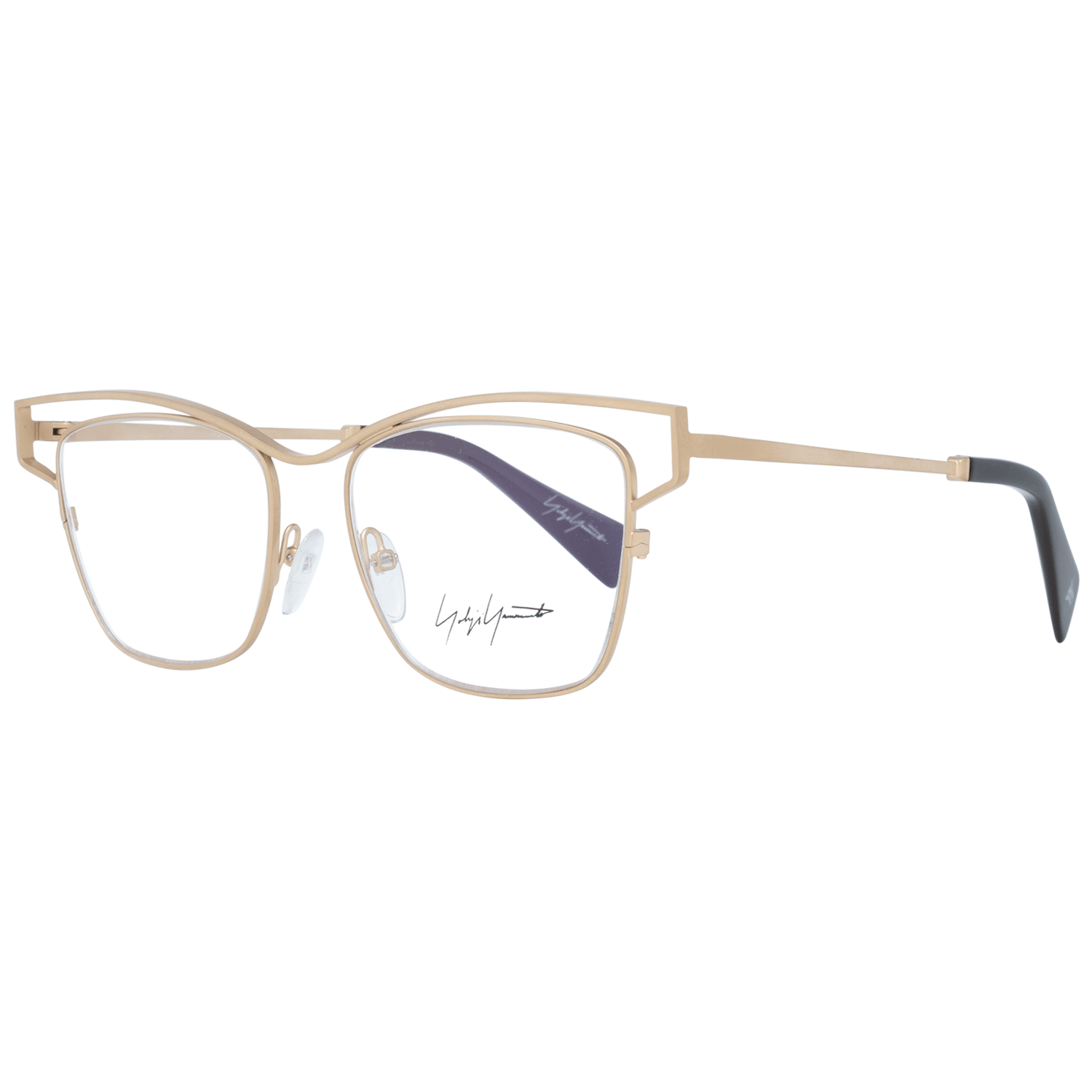 Brille aus Gold und Titan (Fassungen)