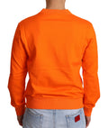 Orange King Ceasar Baumwollpullover