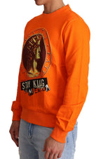 Orange King Ceasar Baumwollpullover