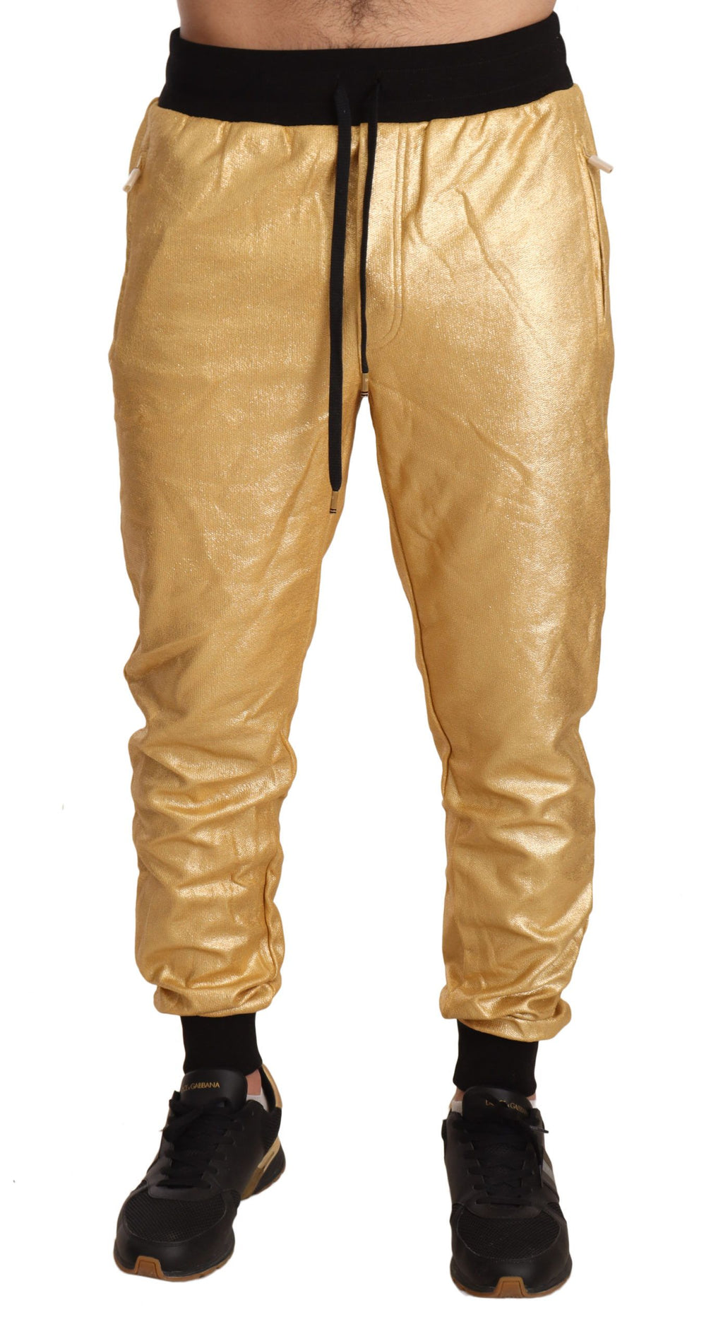 Gold Pig Of The Year Cotton Trousers