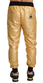 Gold Pig Of The Year Cotton Trousers