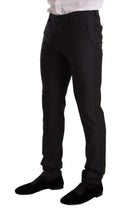 Anzugset aus grauer Wolle MARTINI Slim Fit