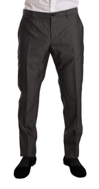 Graumetallisch MARTINI Slim Fit Anzugset