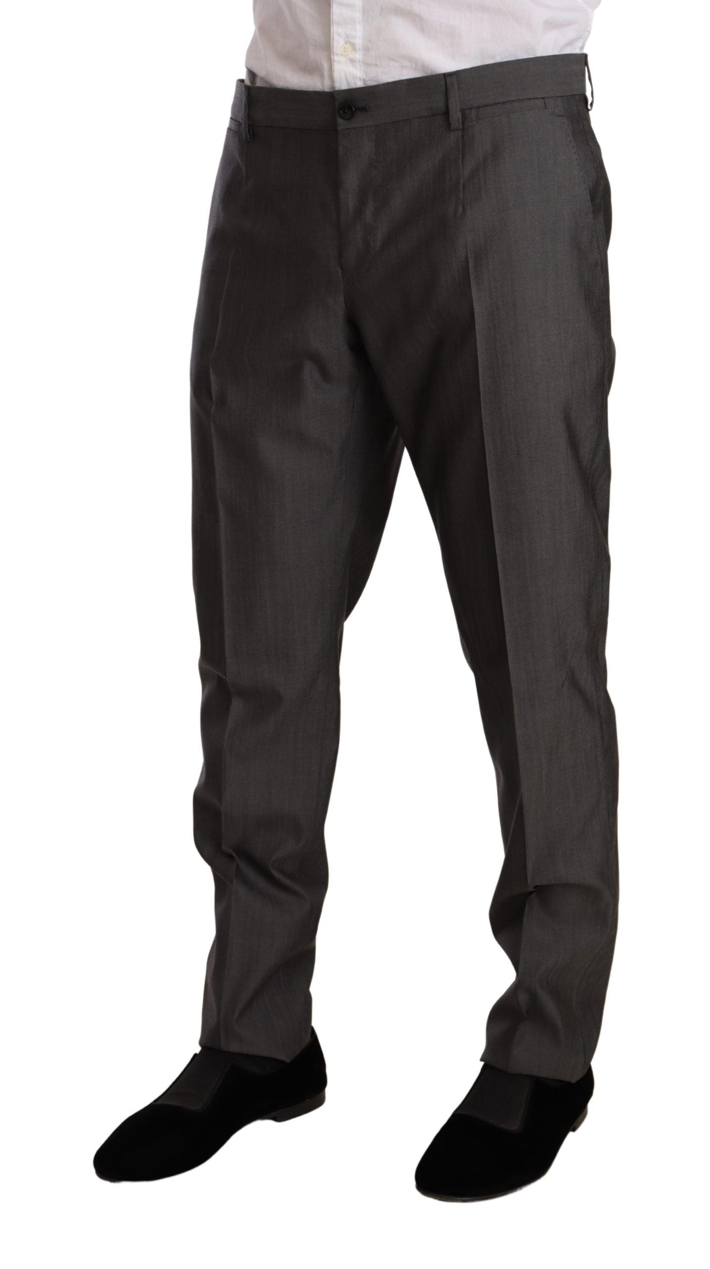Graumetallisch MARTINI Slim Fit Anzugset