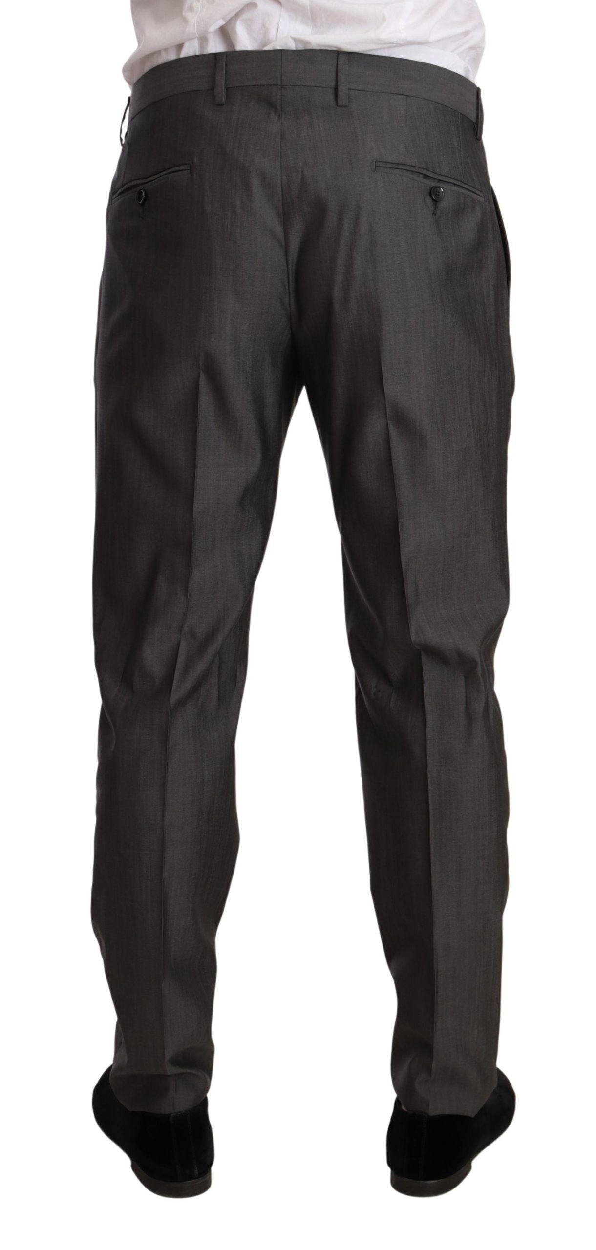 Graumetallisch MARTINI Slim Fit Anzugset