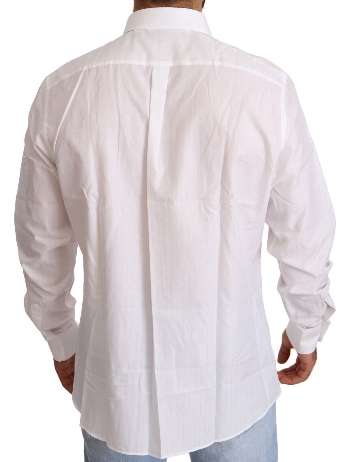 Weißes Martini Hemd für Herren, Slim Fit, aus Baumwolle
