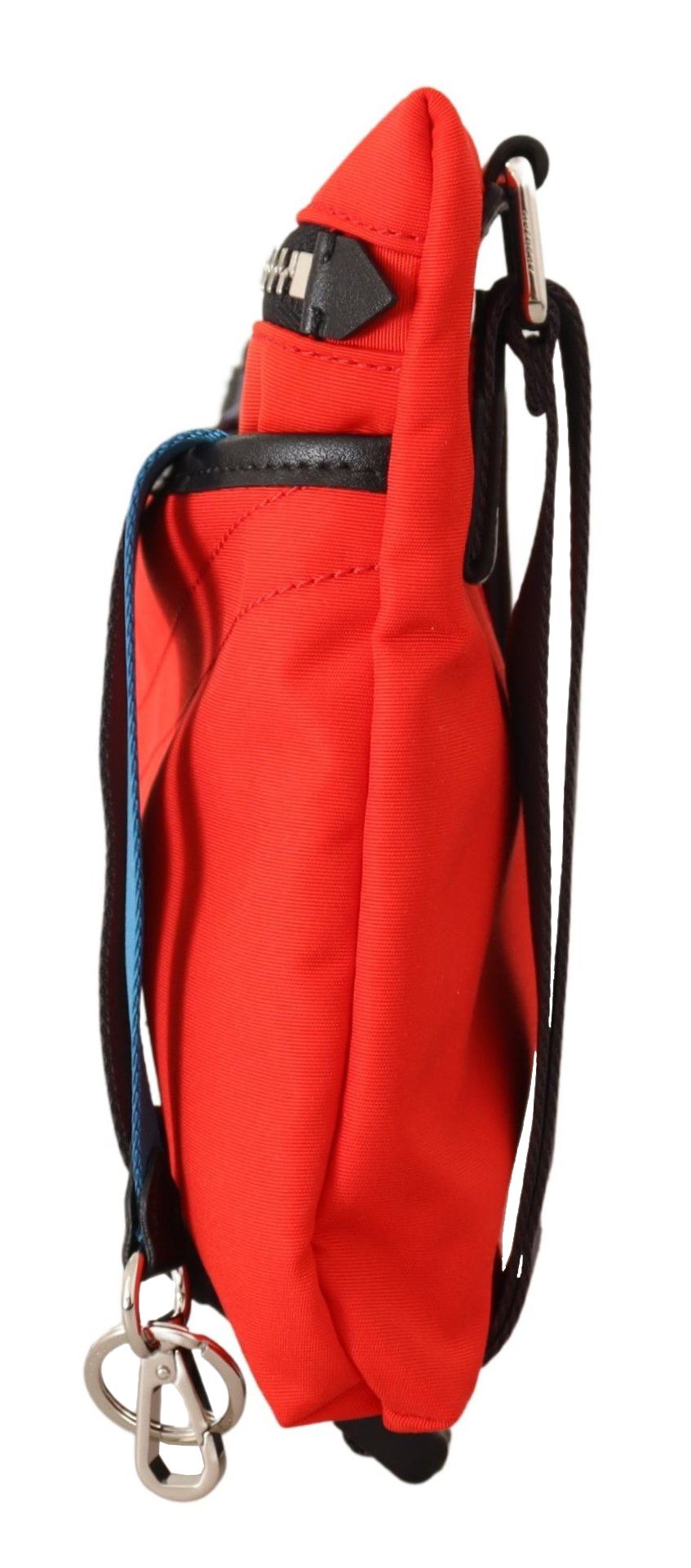 Borsa a tracolla Downtown piatta in poliammide rossa