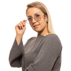 Gold Metal & Plastic Sunglasses
