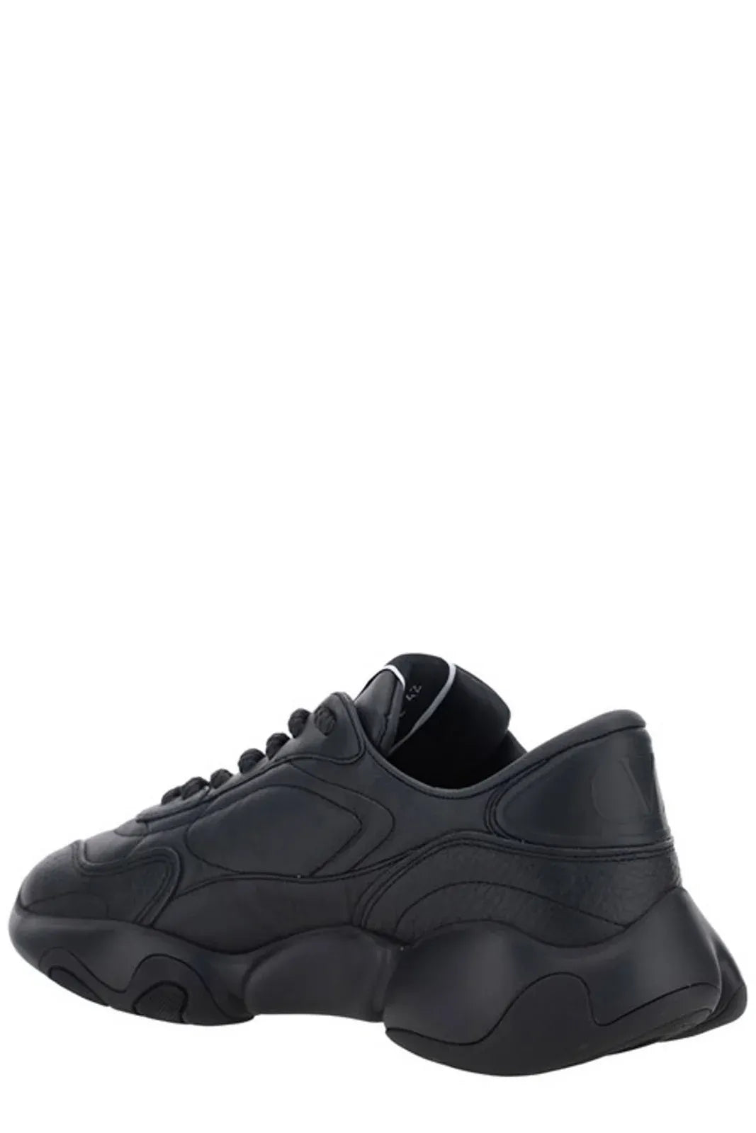 Schwarze Garavani Sneakers aus Kalbsleder