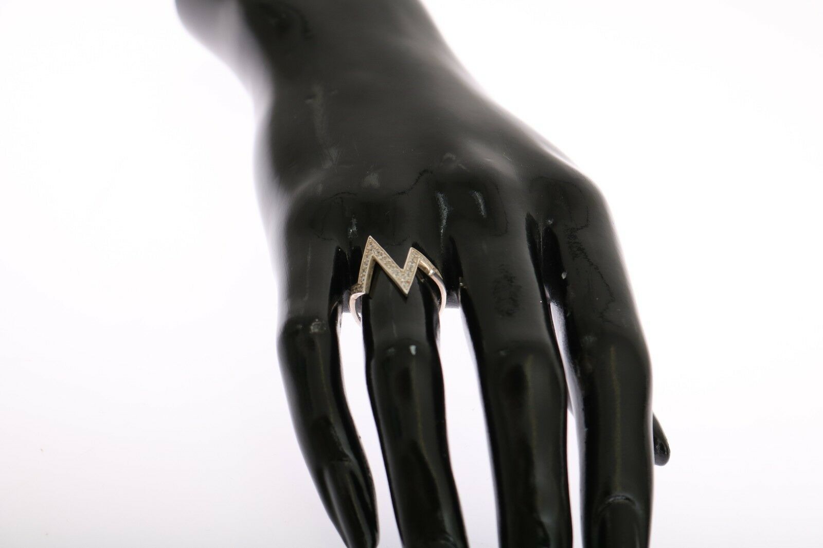 Silber Authentischer Damen Clear Ring