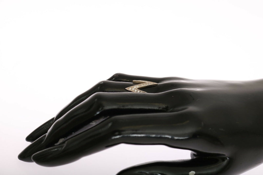 Silber Authentischer Damen Clear Ring