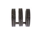 Schwarzer Zirkonia-Rhodium-925er-Silberring