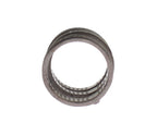 Schwarzer Zirkonia-Rhodium-925er-Silberring