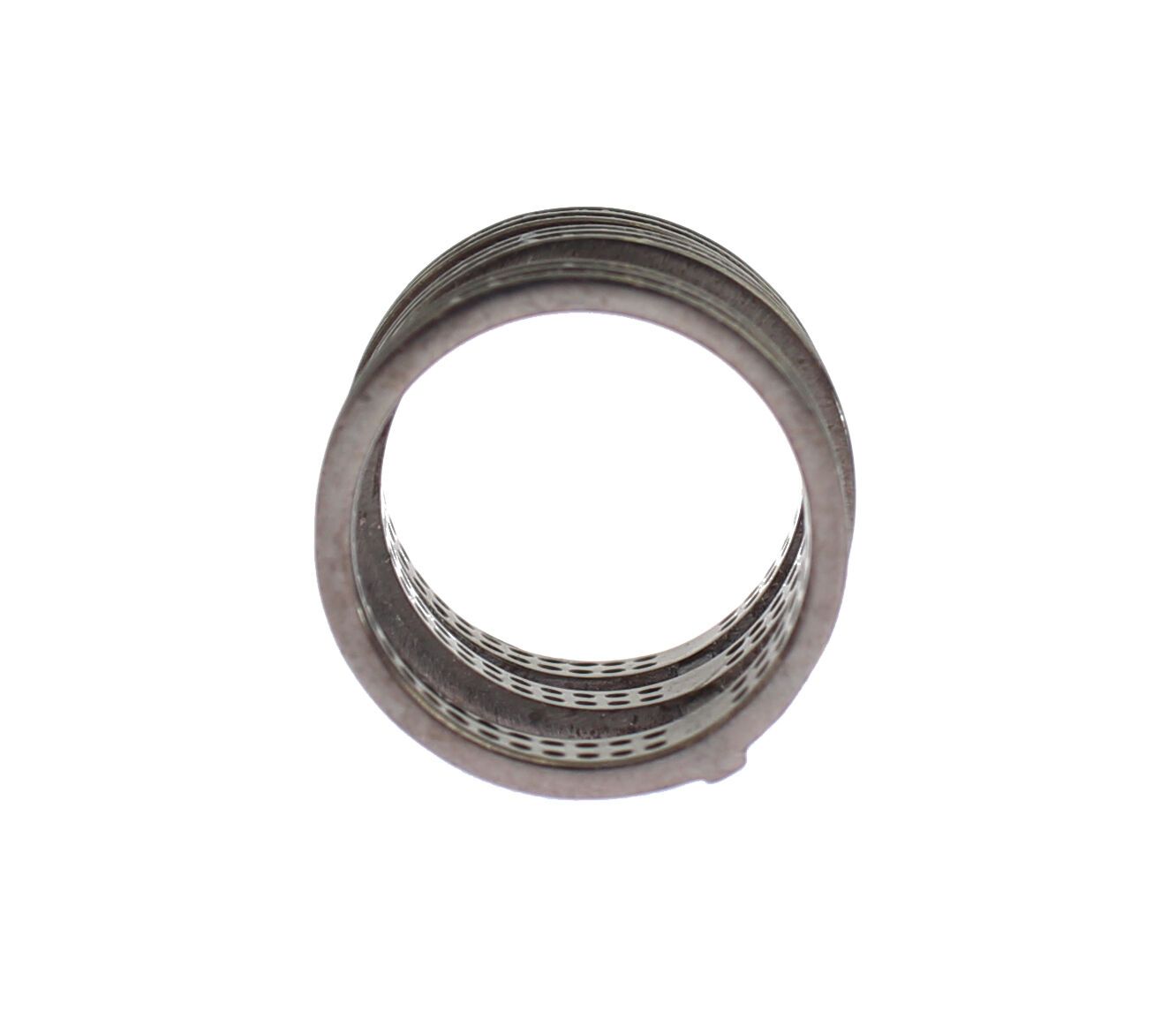 Schwarzer Zirkonia-Rhodium-925er-Silberring