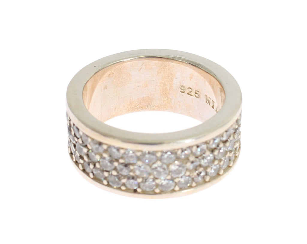 Silber Damen Zirkonia 925er Sterlingsilber Ring