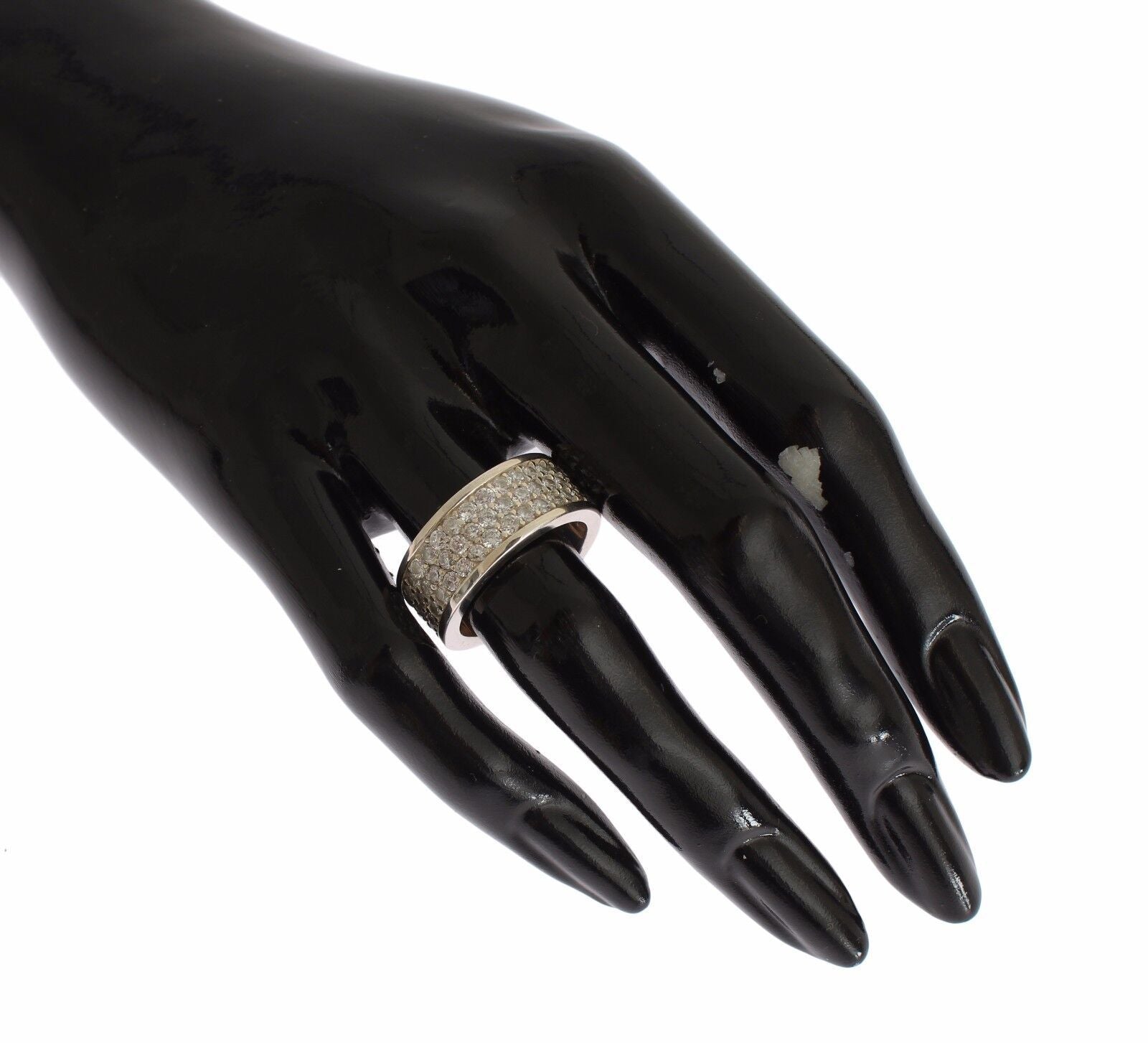 Silber Damen Zirkonia 925er Sterlingsilber Ring